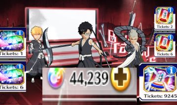 BBS/ 44239 Orbs/ Shuhei - Kensei - Ichigo/ 9245 Accessory Tickets