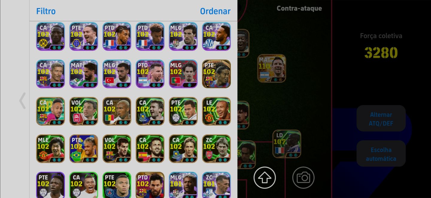 [Full Access] eFootball 3280 | Messi 110, Pelé 107, R10 107, Ibra 108 + Dida