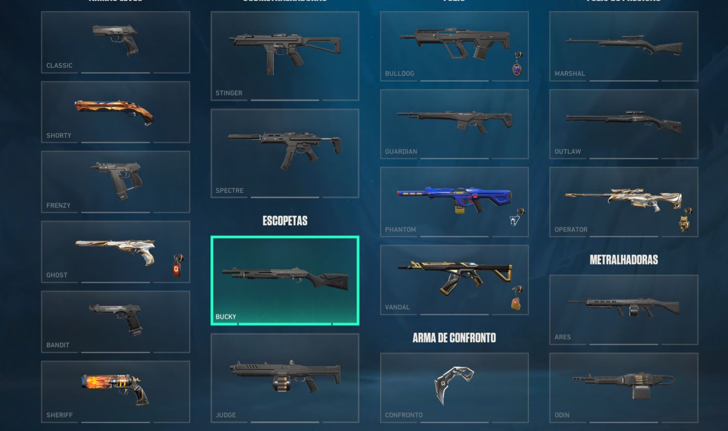 Conta de Valorant, Skins limitadas, Max Elo Gold 3 and Nivel 213 (chanpion)