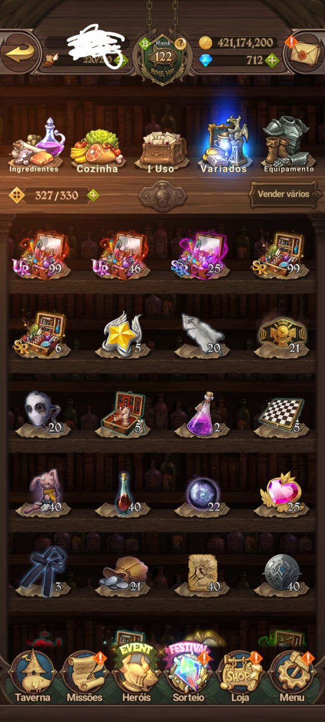 7DS GRAND CROSS, CONTA MAIS DE 9M BOX, EMD GAME