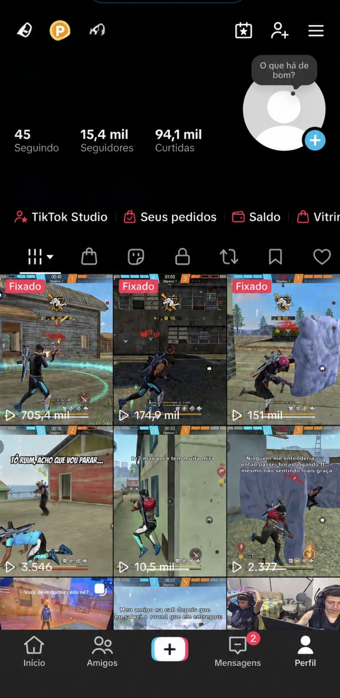 CONTA TIKTOK 15,400 MIL SEGUIRES, ACESSO A TIKTOK SHOP E LIVE