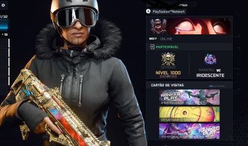 Conta Lvl 1000 | Iridescente 3&4 | Rank BO6/BO7