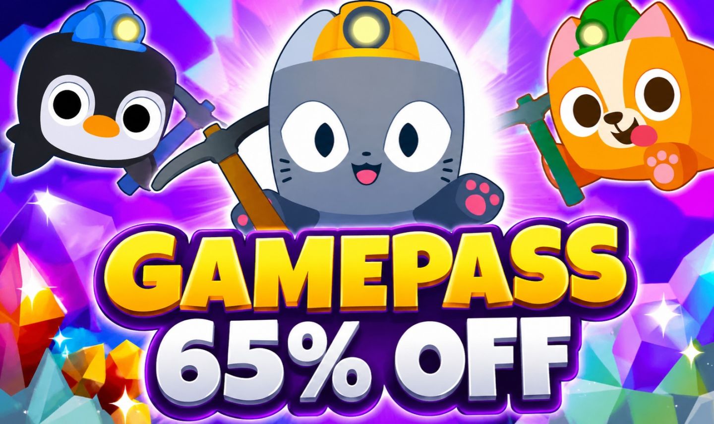 GAMEPASS PET SIMULATOR 99(65% off)