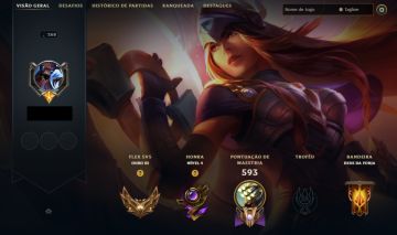 CONTA DE LOL 2012 / 631 SKINS / FULL ACESSO
