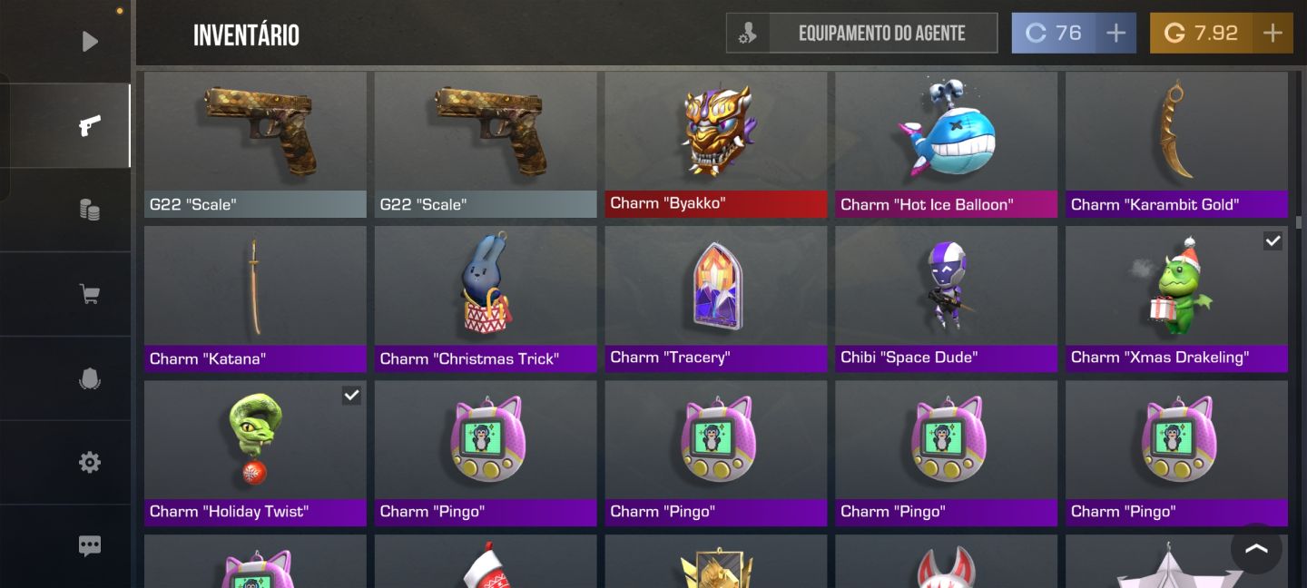 Conta Standoff 2 | Butterfly Legacy + Karambit Nebula | AKR Treasure Hunter, etc