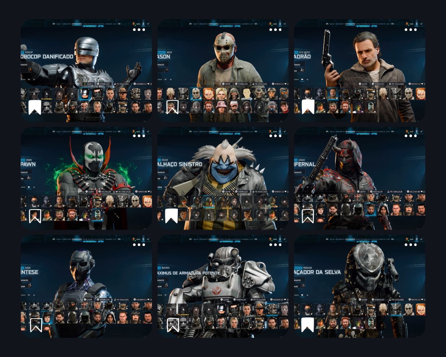 CONTA LV 1.000 WARZONE