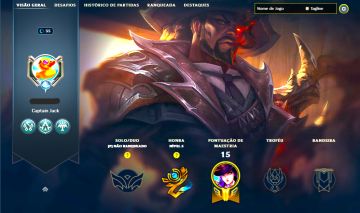 SKIN LENDÁRIA LUCIAN VELHO OESTE + [ CONTA MAIN ADC ] + [ TROCA NICK ]