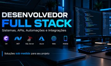 Desenvolvedor Full Stack | Sistemas, Sites, APIs, Automações e Integrações
