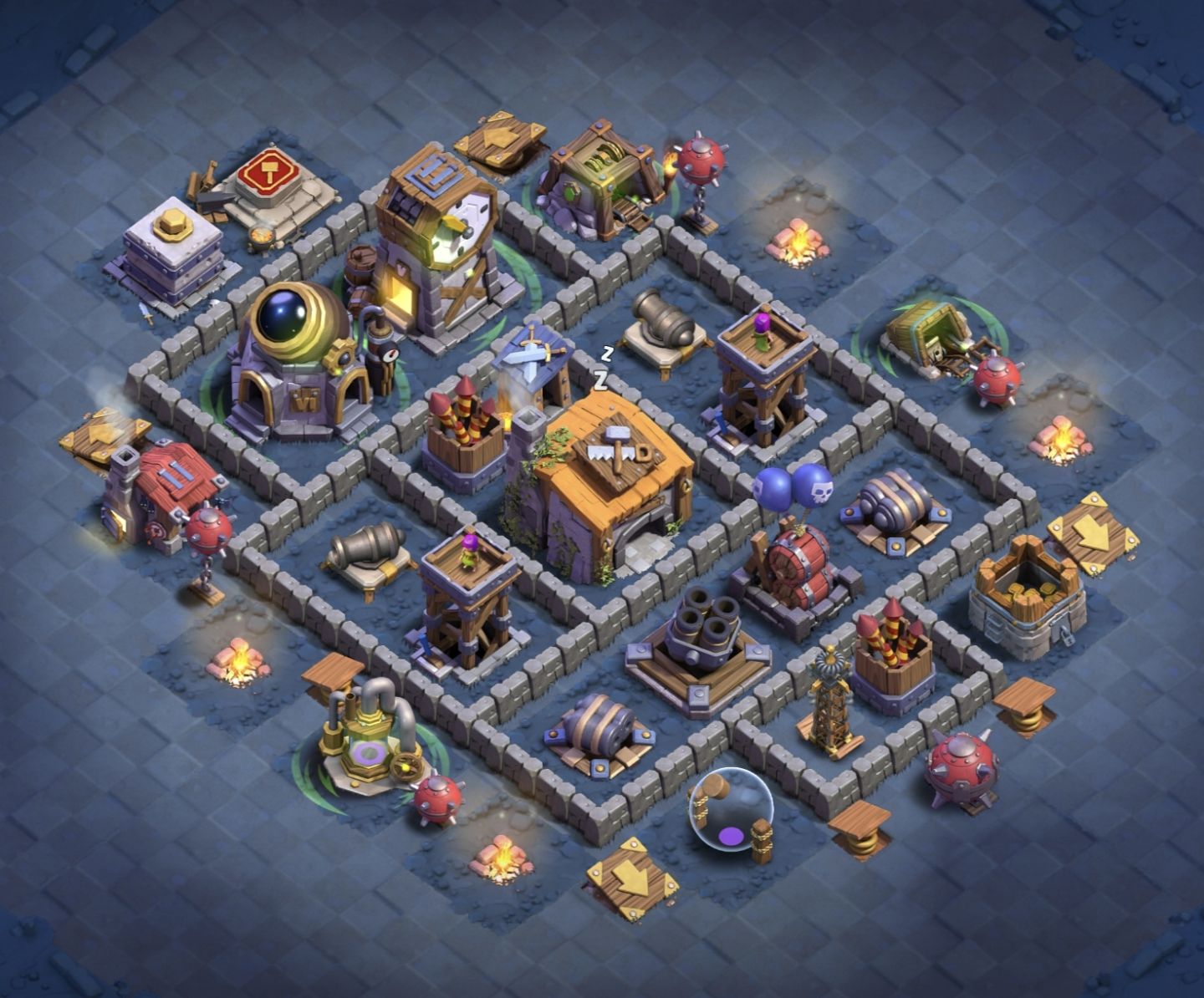 Clash of Clans CV11 com muitas de Skins (FULL ACESSO)