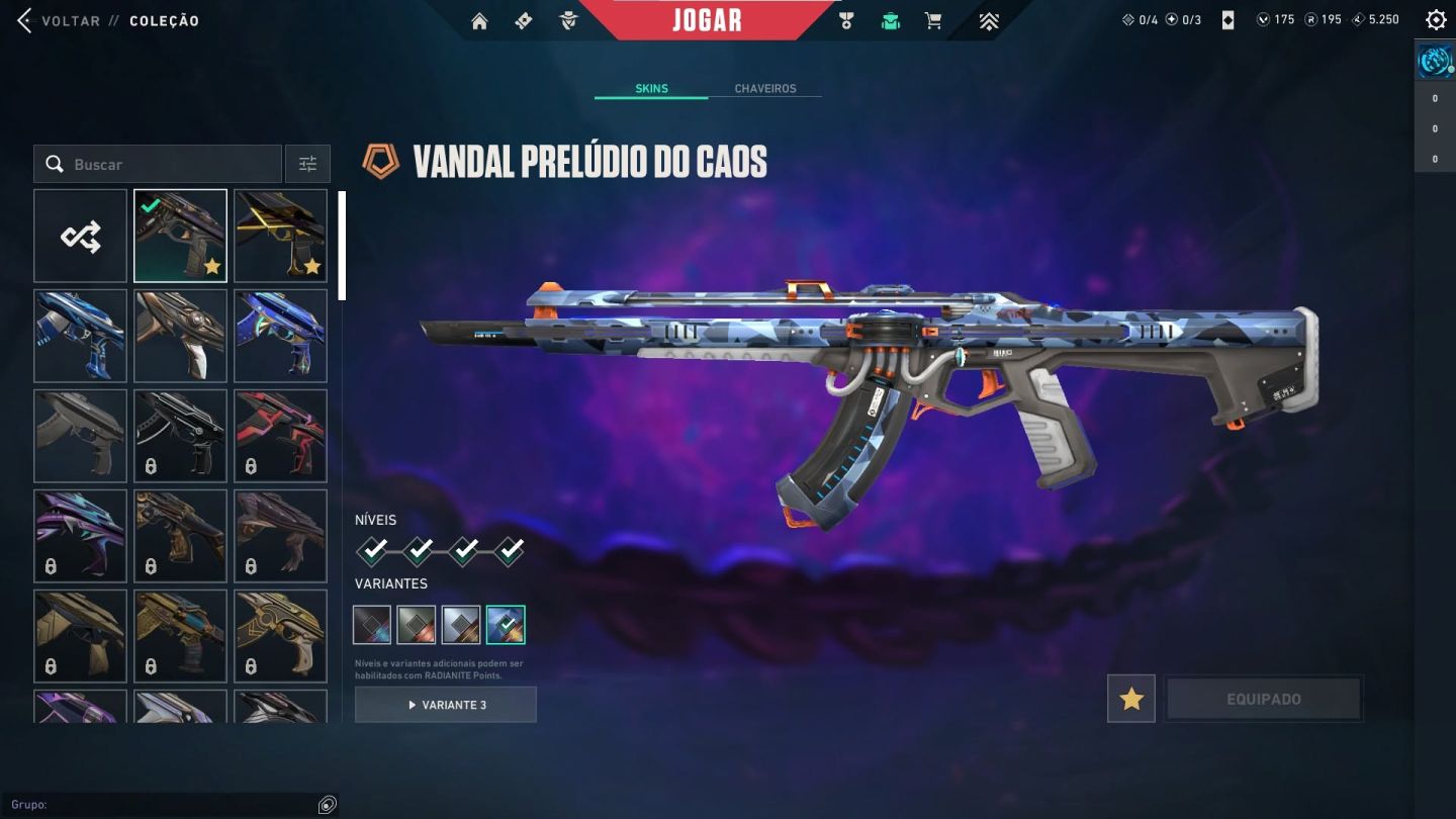 Conta para venda com o preço negociável com varias skins e acesso total
