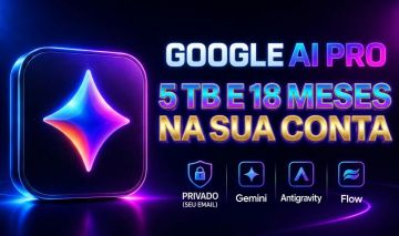 Google AI PRO Gemini + Flow + VEO 3.1 + 5 TB NA SUA CONTA GOOGLE