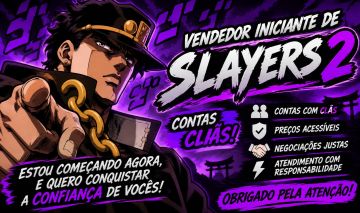 Contas com diversos clãs de Slayers 2