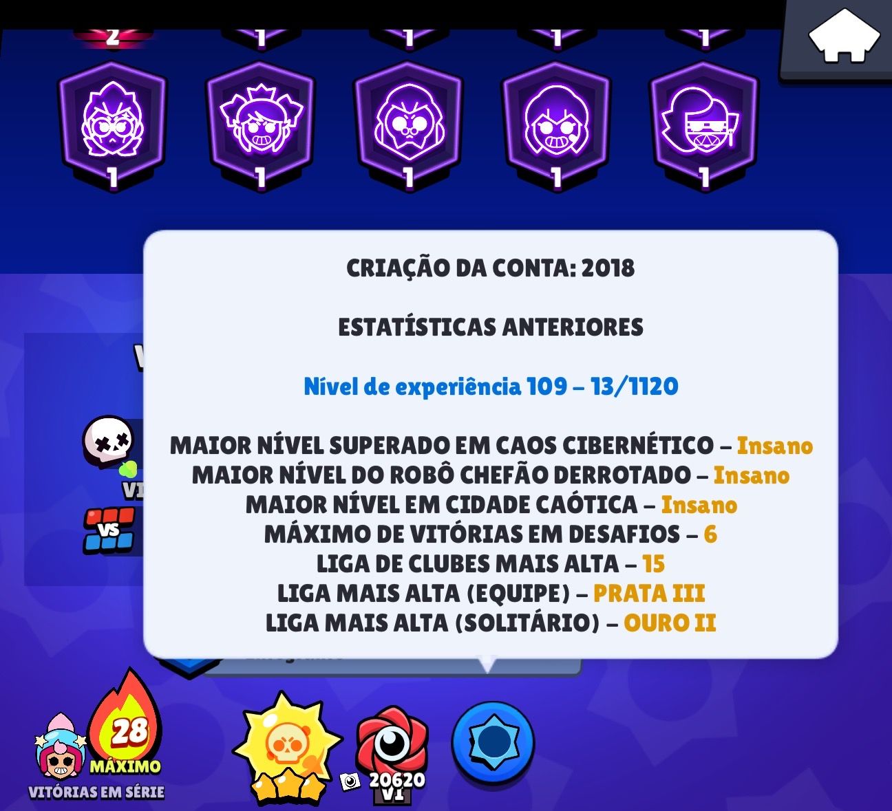 Conta Supercell com Full Acesso a todos os Jogos