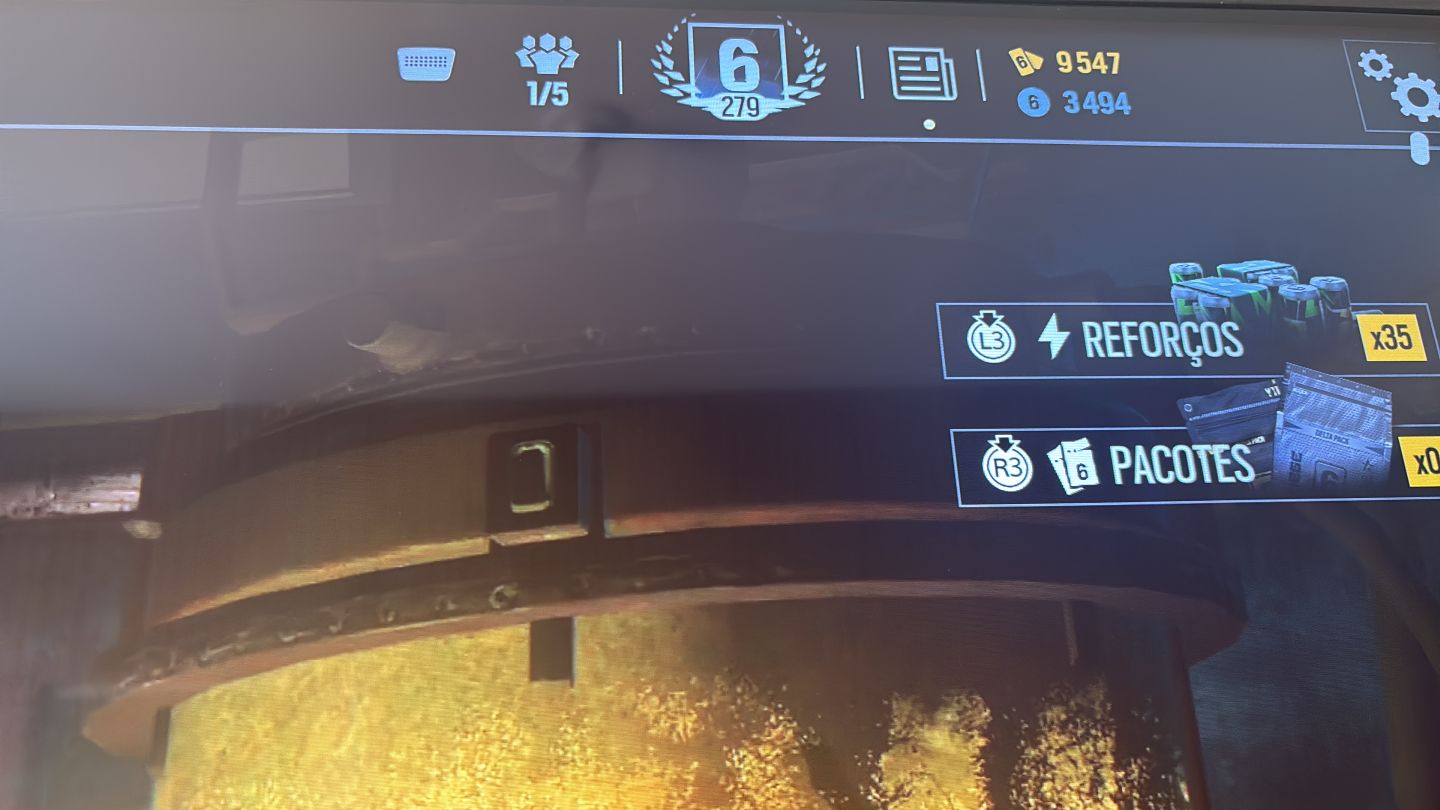Conta de Rainbow six level 279