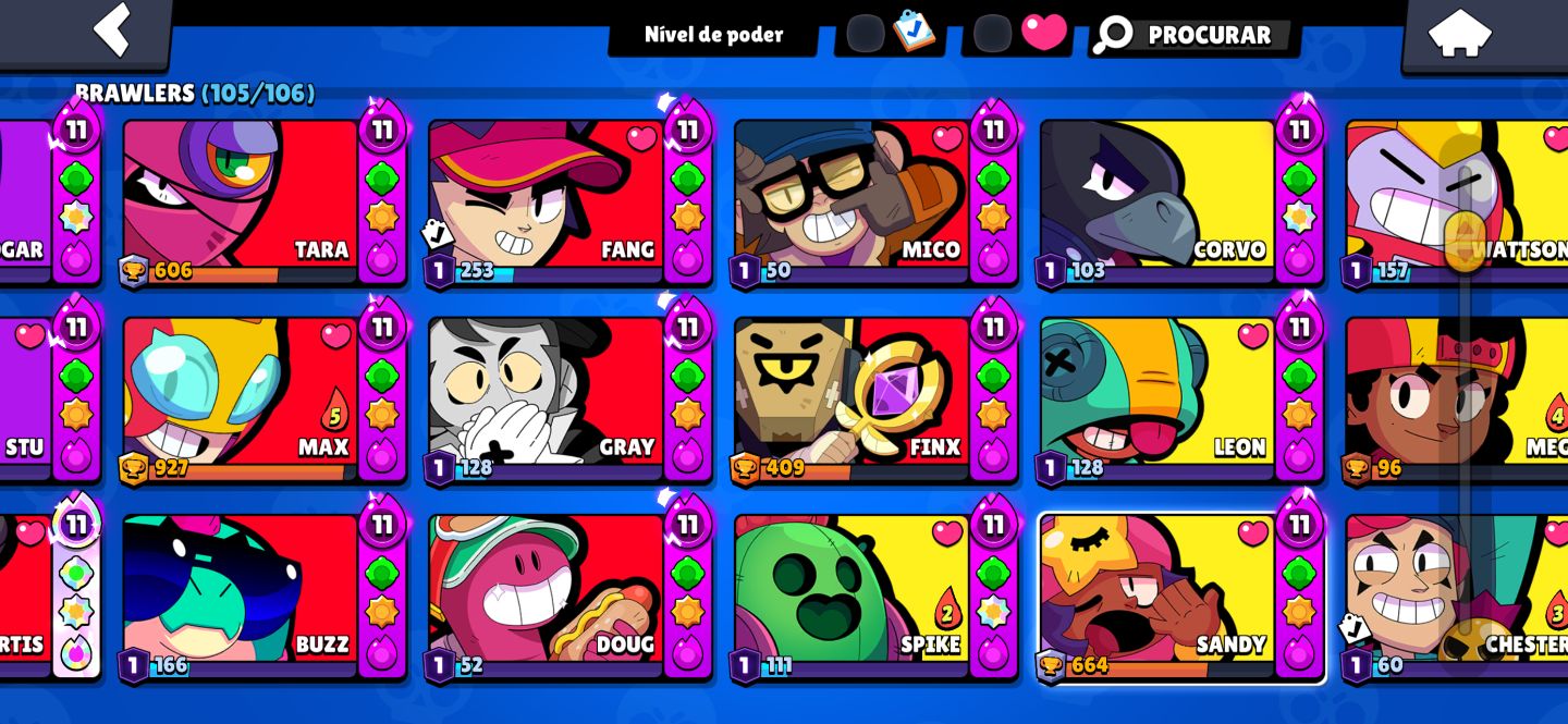 CONTA DE BRAWL STARS TOP 2020