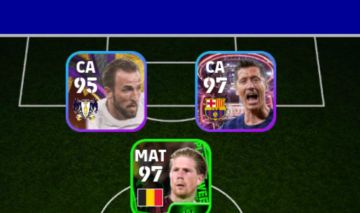 Conta de efootbal, com Lewandowski show time + Kane raro e Casillas raro