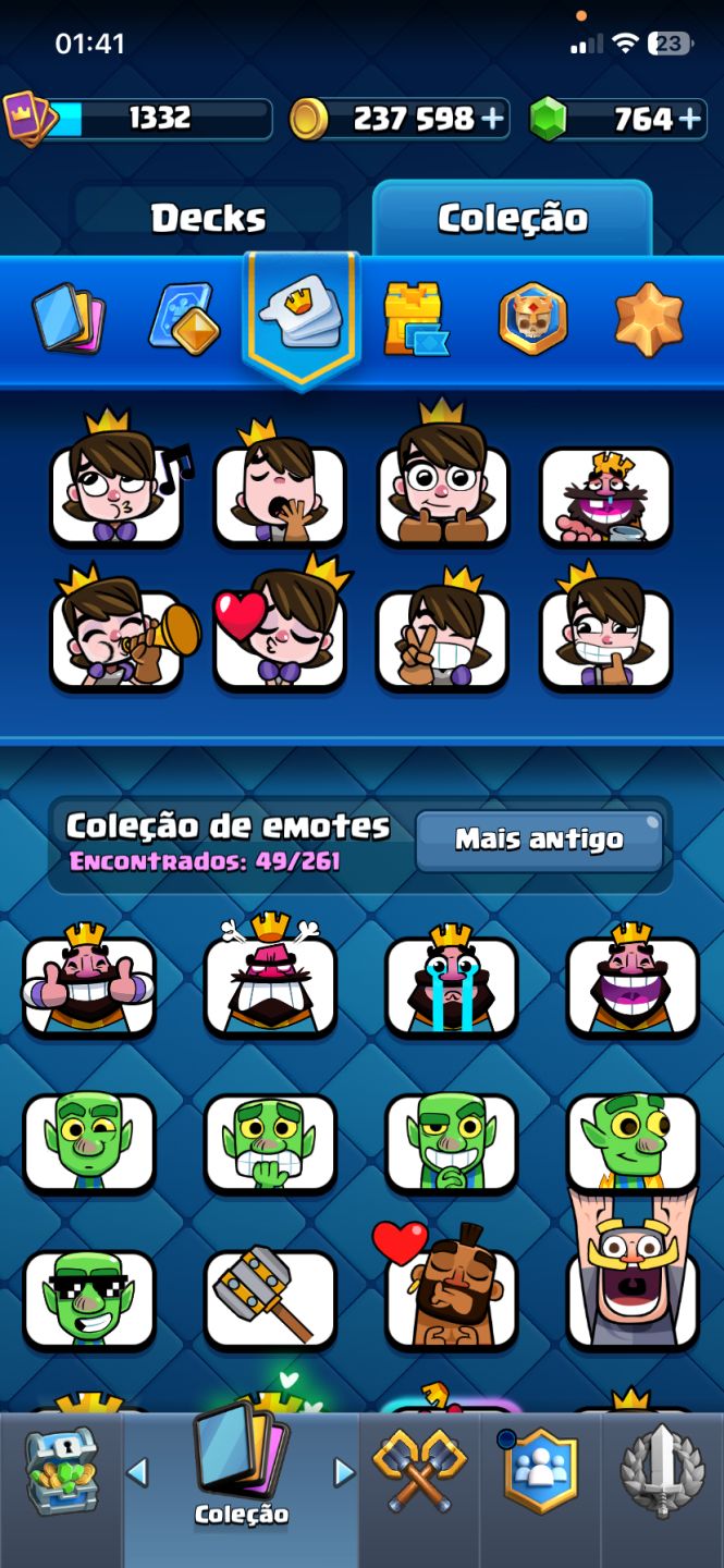CONTA CLASH ROYALE | CARTAS NÍVEL 16/15 ABAIXO DO PREÇO