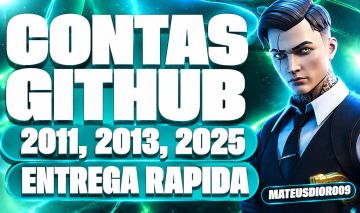 CONTAS GITHUB ANTIGAS E NOVAS | 2FA [ENTREGA RAPIDA]