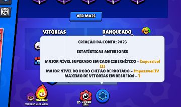 Conta de Brawl Stars Muito Gemada