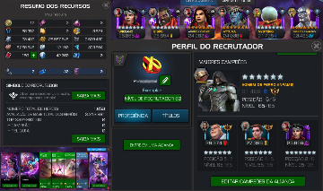 Conta EXEMPLAR Marvel Torneio de Campeões S/ Ban/Suspensão 23k+Unidades 25M+Ouro