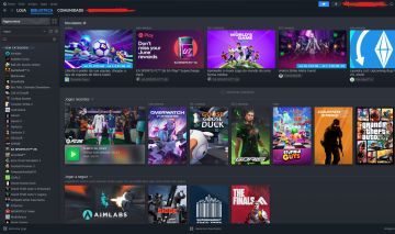 Conta Steam com diversos jogos