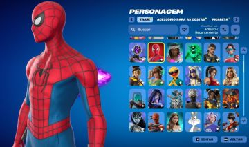 CONTA DE FORTNITE COM 157 SKINS | Spider-Man | PROMOÇÃO!