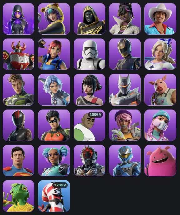Conta Fortnite Full Acesso com 27 Skins