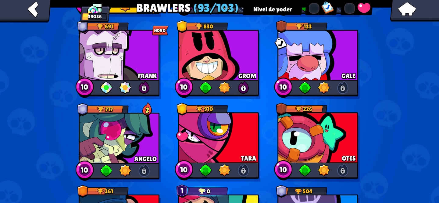 MELHOR CONTA DE BRAW 40K TROFÉUS (TODOS DADOS TROCAVEIS, PROMOÇÃO VENDA RPD)