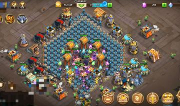 CASTLE CLASH (servidor CLÁSSICO ) Conta com o melhor time atualmente