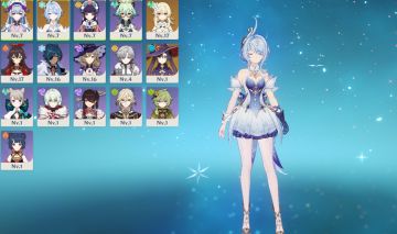 CONTA GENSHIN REROL ODETTE E MIZUKI