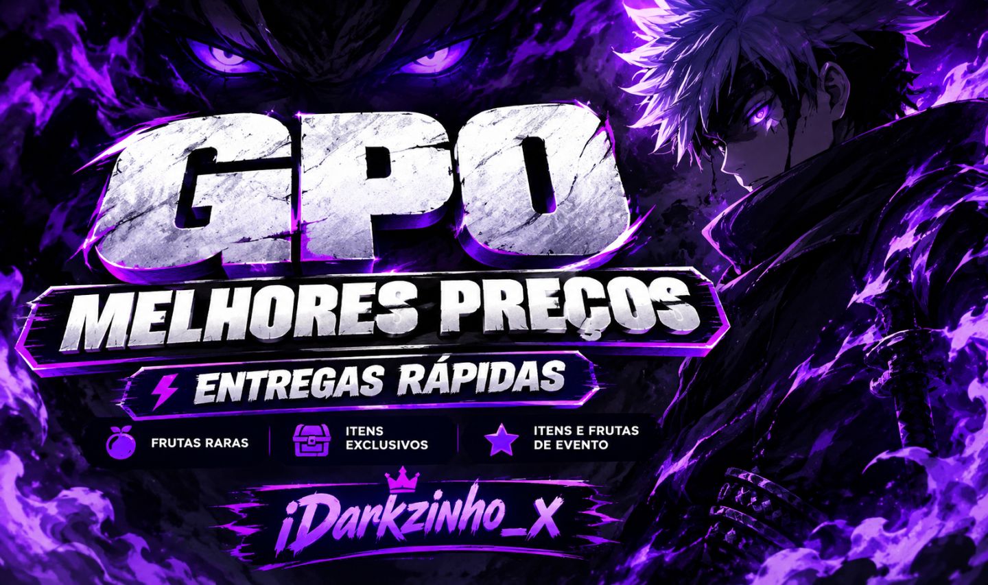[MELHOR PREÇO] Grand Piece Online - ITENS DE [GPO] COM ENTREGA RÁPIDA