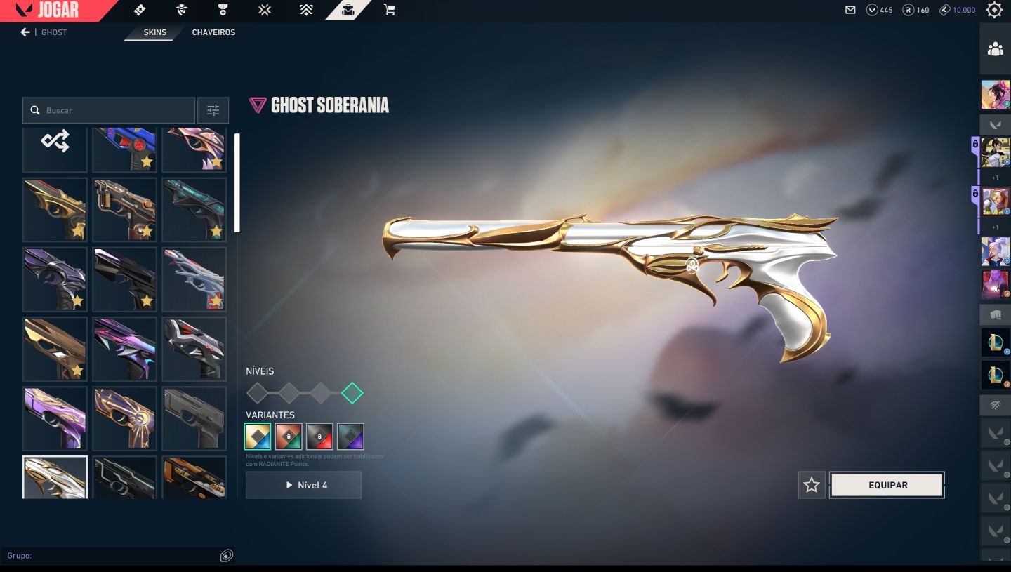 CONTA VALORANT BR | 170 Skins + 20 Facas | Champions 2021-Imortal 2 | 11K invest