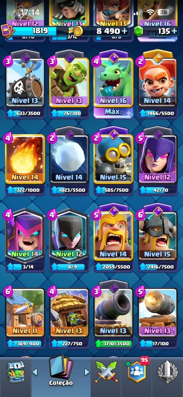CONTA COM 2 ANOS DE JOGO, ARENA SAZONAL 2, 5 HERÓIS E 21 EVOLUÇÕES