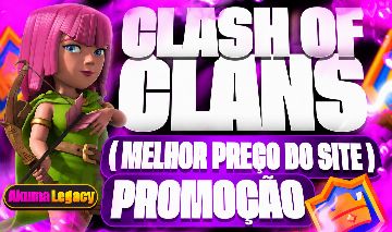 CONTAS DE CLASH OF CLANS MAIS BARATO DO SITE (FULL ACESSO | ENTREGA AUTOMATICA)