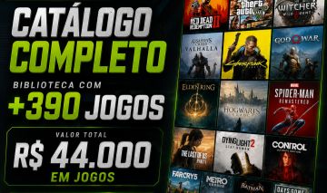 Conta Epic Games +390 Jogos | Biblioteca Avaliada em R$ 44 Mil