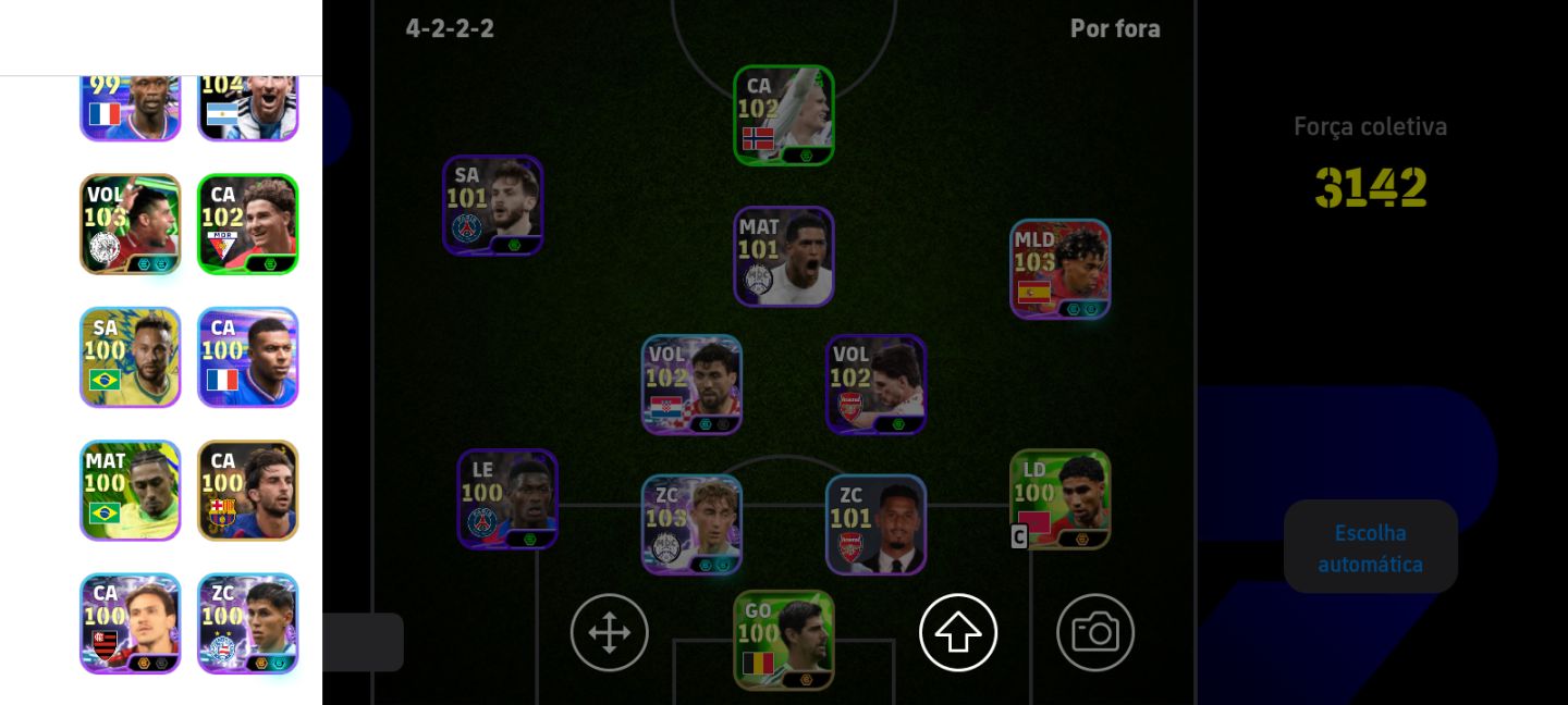 CONTA EFOOTBALL PRONTA PRO JOGO | FORÇA 3142+ | ACOMPANHA DADOS DE RECUPERAÇÃO.