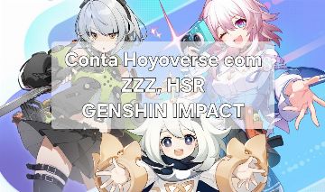 Conta da hoyoverse vinculada a GSH,HSR, e ZZZ