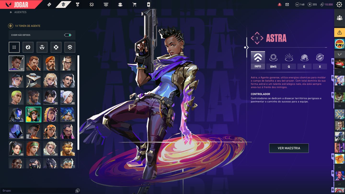 CONTA COM PACOTE: ZEROFANG E CHAMPIONS 2024- RANK: PLATINA