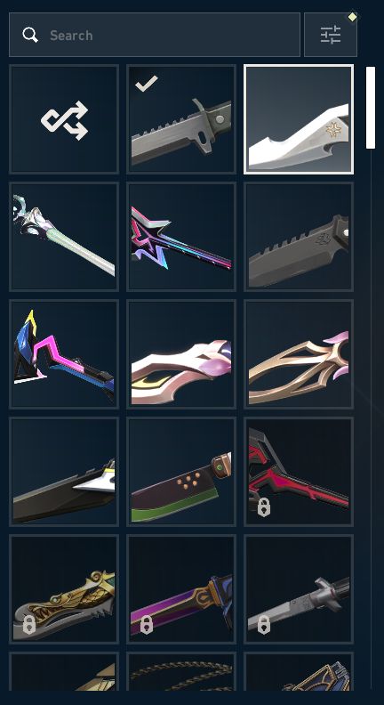 CONTA VALORANT COM 32 SKINS + 3 BUNDLES COMPLETOS, RGX KURONAMI DRAGÃO, 5 FACAS