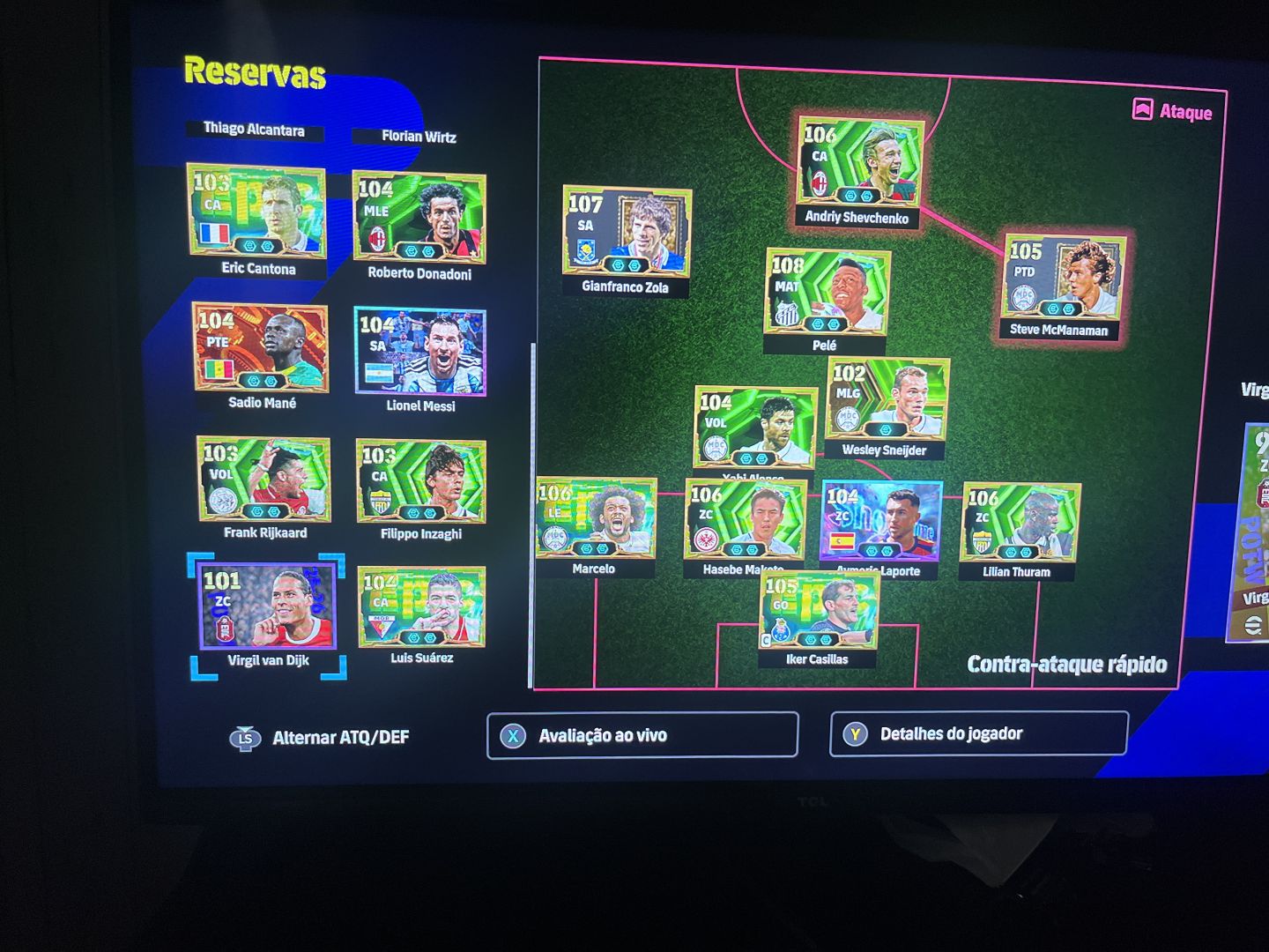 CONTA EFOOTBALL XBOX
