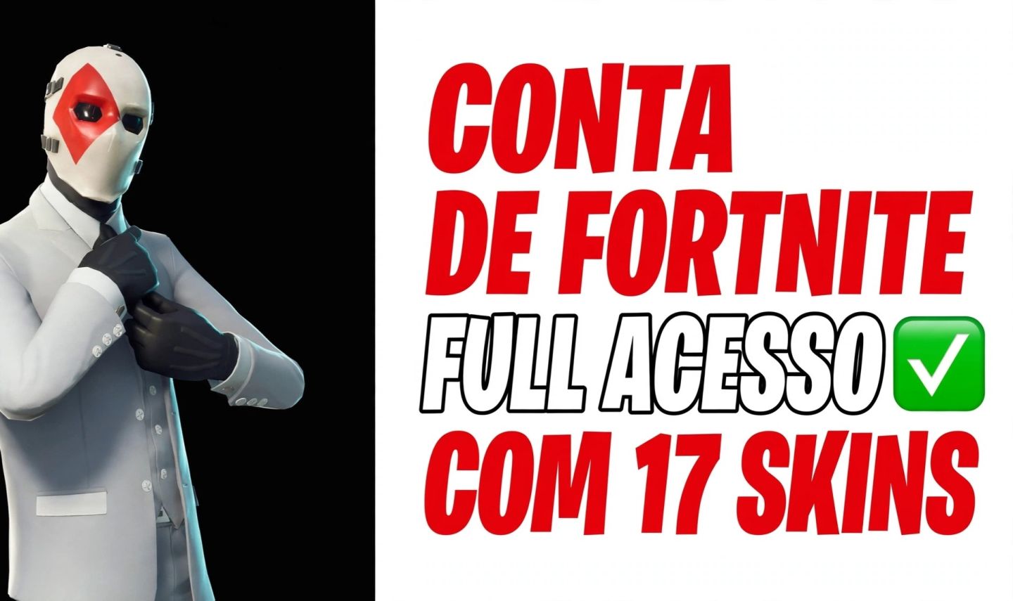 GRANDE PROMO CONTA DE FORTNITE COM 17 SKINS INCLUINDO A ELEVEN