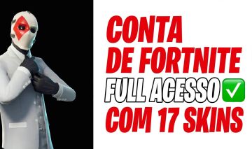 GRANDE PROMO CONTA DE FORTNITE COM 17 SKINS INCLUINDO A ELEVEN