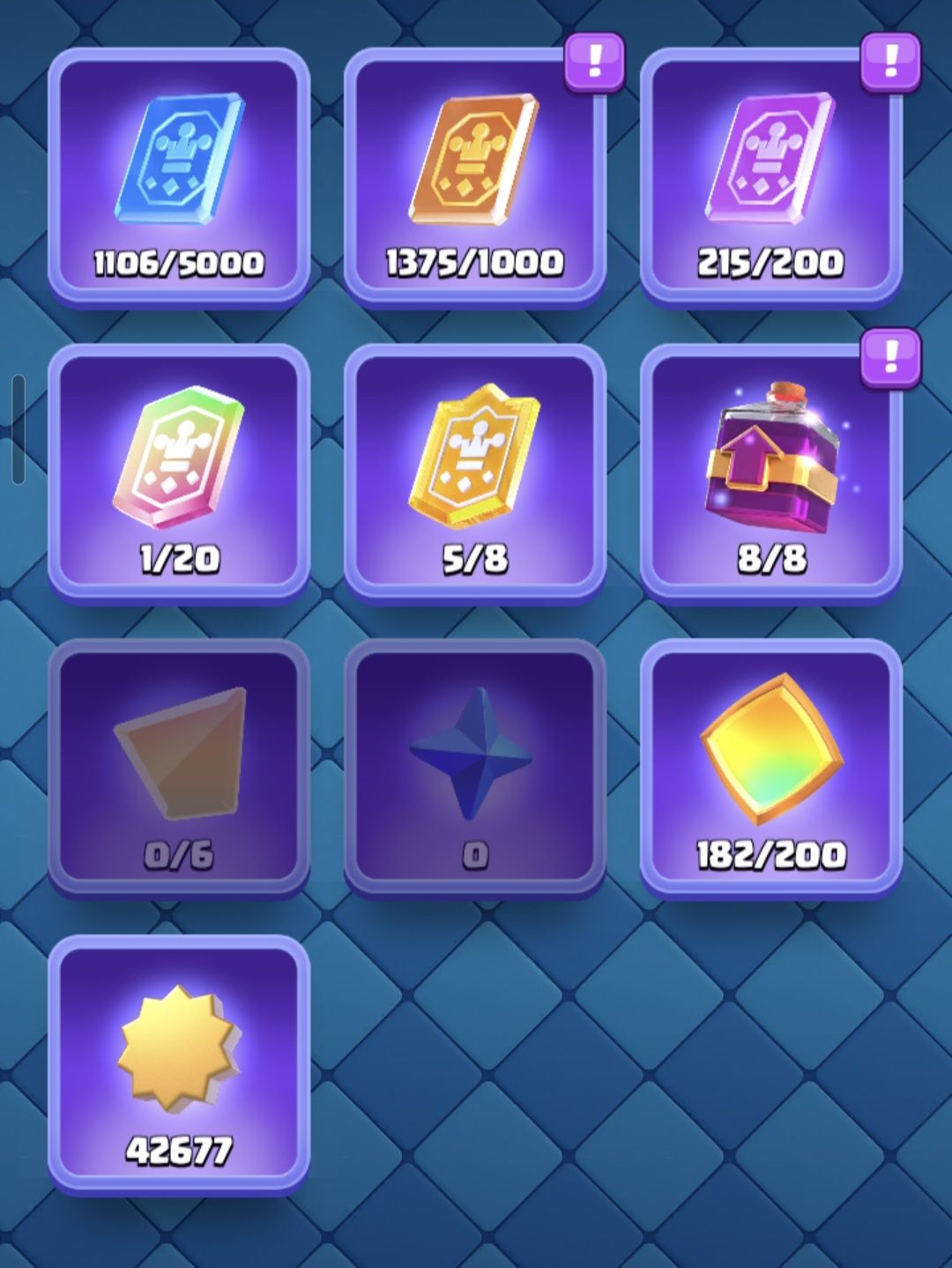 Clash Royale | 7.746 Troféus | Arena 20 | Todas as Cartas + 6 Evoluções