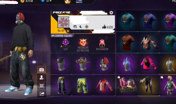 CONTA FREE FIRE PASSES ANTIGOS 2,3,7 ( HIP HOP E STEAMPUNK)
