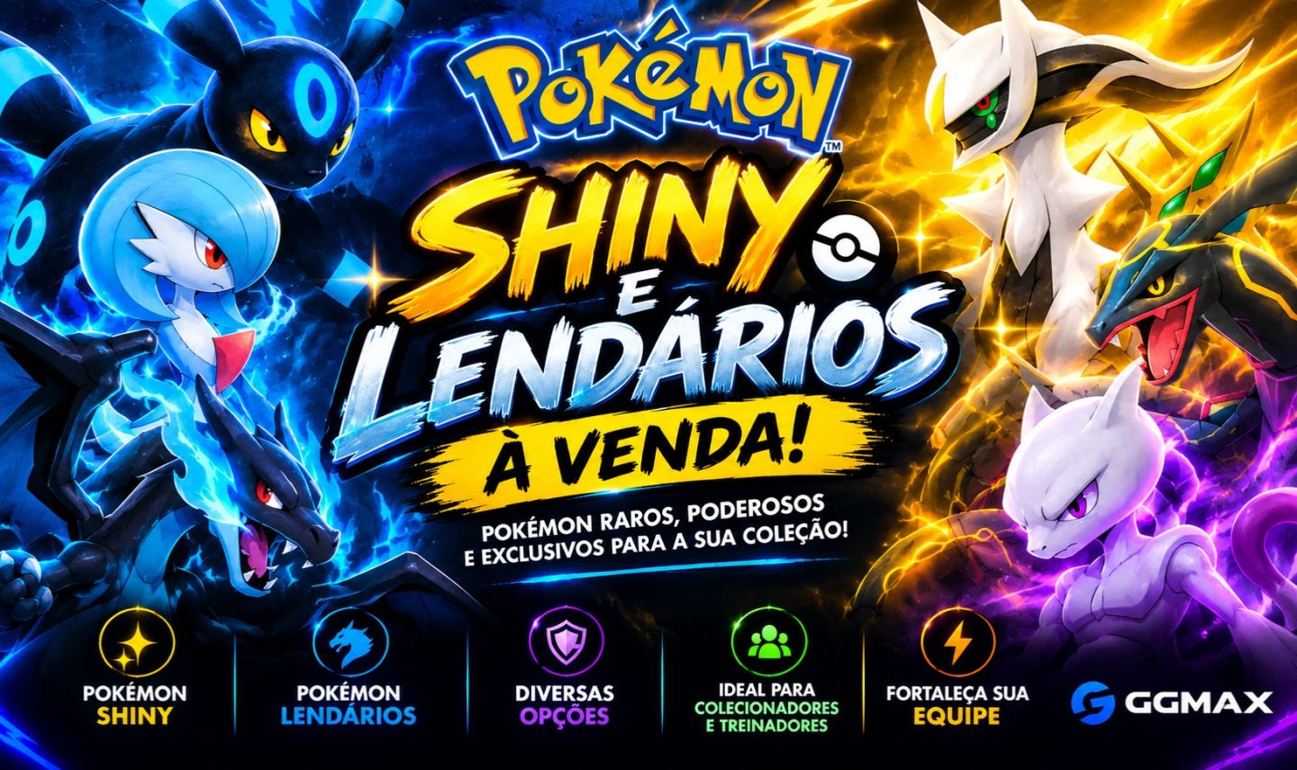 VENDA DE UNITS SHINY OU NORMAL (LENDÁRIOS) - POKEMON GO
