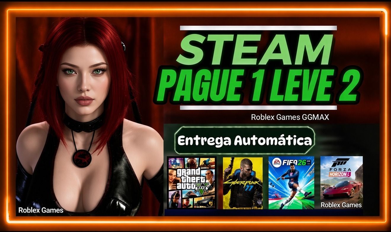 [+BARATO] Contas Steam Offline NOVOS JOGOS FC 27 STAR WARS GTA 007 PC BOOSTEROID