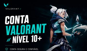 Conta valorant nivel 10+