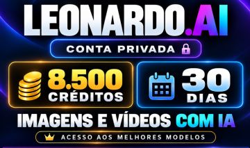 Leonardo ia 8500 Créditos (Menor preço)