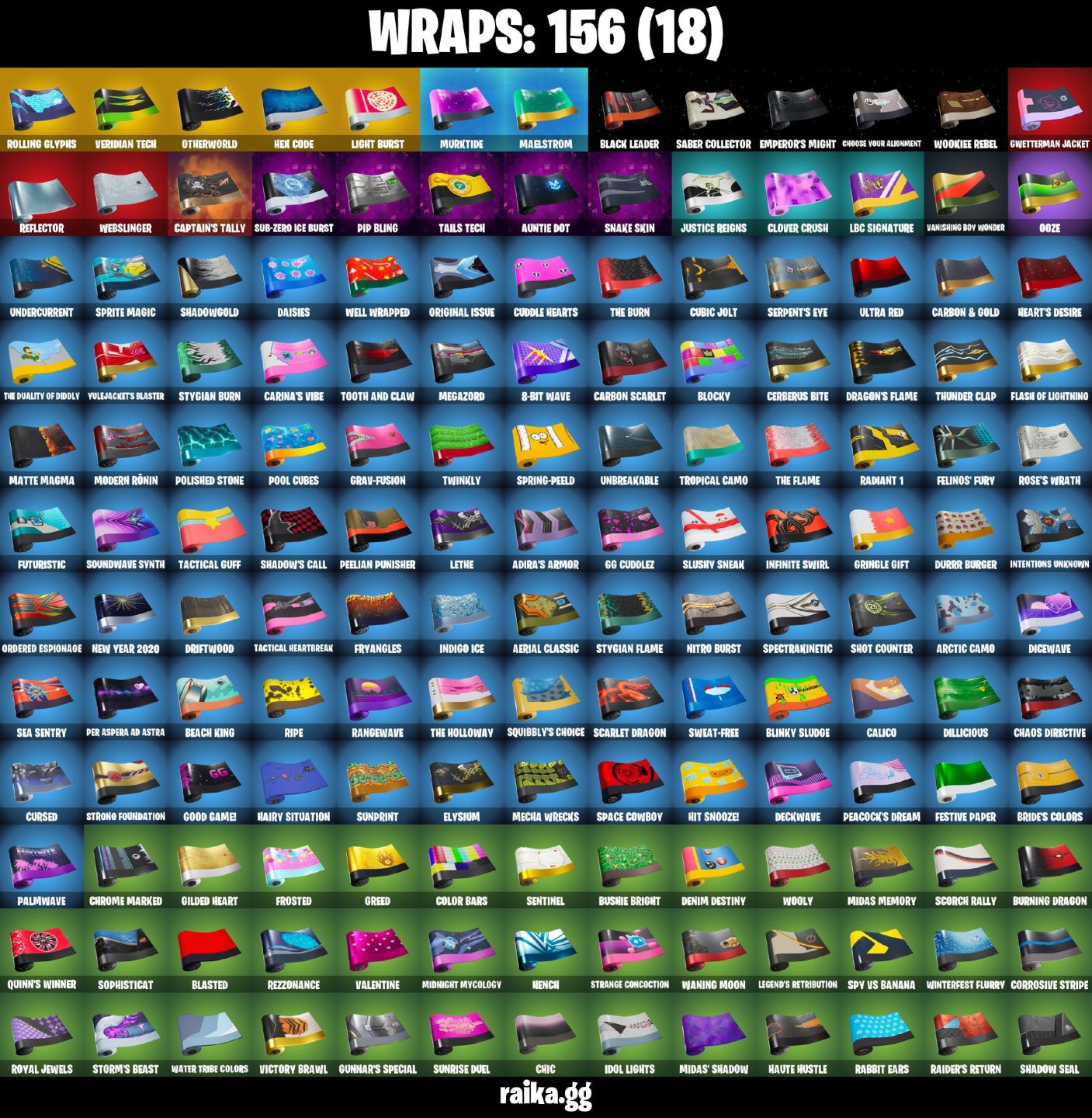 148 skins | OG STW | The Reaper Omega (stage 5) Gold Midas 450 VB
