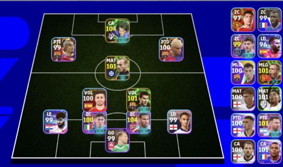 Conta efootball Braba pra começo!!!!